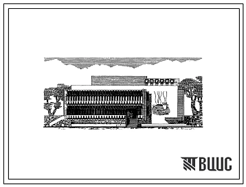 Типовой проект 272-20-51сп Столовая на 300 посадочных мест для строительства в 4А и 4Г климатических подрайонах сейсмичностью 9 баллов, на грунтах 2 типа просадочности