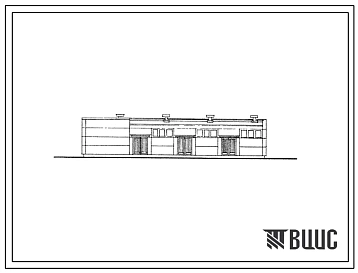 Типовой проект 242-9-14 Склад площадью 210 м2 хозблока для санаториев, учреждений отдыха и туризма на 1000 мест в конструкциях ИИ-04. Для строительства в III и IV климатических районах.