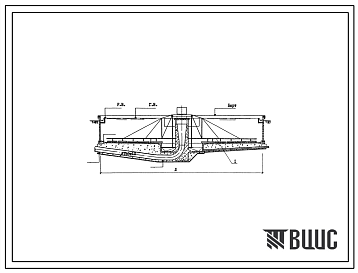 Типовой проект 902-2-83/76 Отстойники канализационные радиальные первичные из сборного железобетона диаметром 18 м.