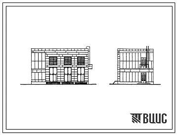 Типовой проект 507-38 Трехагрегатная тяговая подстанция из сборных элементов для электроснабжения трамвая и троллейбуса