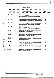 Альбом 7 Ведомость потребности в материалах