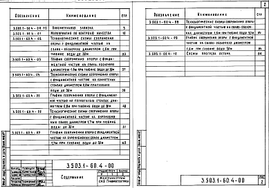 Выпуск 4 Технологические схемы сооружения опор