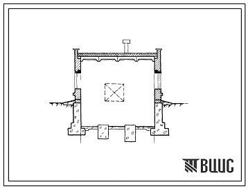 Типовой проект 901-2-51 Насосная станция с двумя пожарными насосами 6МС-7 с приводом от электродвигателя и дизеля.