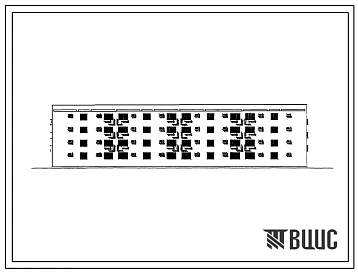 Типовой проект 114-77-23сп 4-этажный 4-секционный дом на 32 квартиры (двухкомнатных 2Б-16, трехкомнатных 3А-16) для строительства в районах с сейсмичностью 9 и 8 баллов.