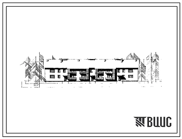 Типовой проект 114-204-14с Дом двухэтажный трехсекционный 12-квартирный (двухкомнатных 2Б -2, трехкомнатных 3Б — 6, четырехкомнатных 4Б — 4). Для строительства в IВ и IД климатических подрайонах сейсмичностью 9 баллов.