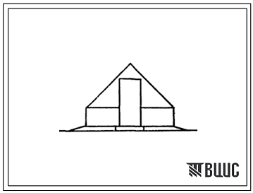 Типовой проект 195-000-91с Теплица для индивидуальных застройщиков. Для строительства в 3Б, 4Б и 4В климатических подрайонах Азербайджанской ССР