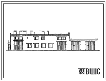 Типовой проект 503-1-53.86 Гараж на 5 автопогрузчиков и 6 электропогрузчиков. Стены из кирпича