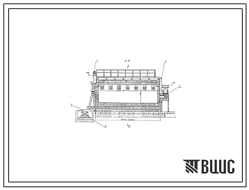 Проект 11705 Печь термическая с выкатным подом размерами 2.0х8.0 м на газе