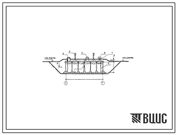 Типовой проект 901-4-100.13.86 Резервуар для воды прямоугольный железобетонный сборный емкостью 1000 м3.  для Москвы
