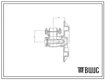 Проект Н6978 Горелка дутьевая унифицированная ГДУ-0,35 производительностью 0,35 мВт