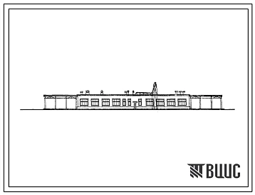 Типовой проект 701-9-6 Блок подсобных помещений для плодоовощных баз емкостью 60 тыс.т.