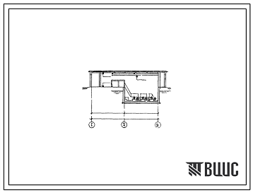 Типовой проект 901-2-10/80 Насосная станция производительностью от 20 до 180 л/с с заглублением машзала 2,4 м и 3,6 м (для водозаборных сооружений раздельного типа для амплитуд колебаний уровней воды до 6 м)