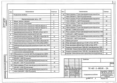Альбом 2 Электротехническая часть. Электросиловое оборудование. Электромонтажные конструкции
