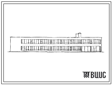 Типовой проект 408-14-21 Специализированное предприятие по ремонту изделий сложной бытовой техники для городов с населением 300 тыс. жителей и с прилегающим населением 60 тыс. жителей. Вариант со стенами из кирпича