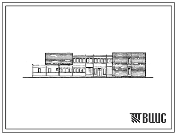 Типовой проект 224-1-494.13.86 Неполная средняя школа на 9 классов (на 163 учащихся) с несущими кирпичными поперечными стенами (для строительства в Латвийской ССР)