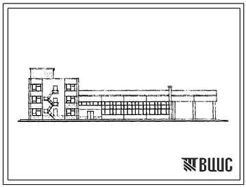 Типовой проект 409-11-4 Производственно-заготовительный цех ПМК.