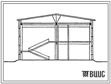 Типовой проект 416-01-215.88 Здания административно-бытового назначения (вариант для Северных районов). Здания двухэтажные.