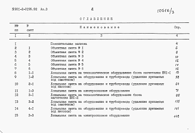 Альбом 3 Сметы, ведомость потребности в материалах
