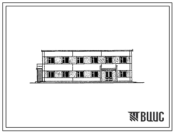 Типовой проект 416-1-164.85 Контора лесхоза и лесомелиоративной станции для Среднеевропейской части (в крупнопанельных бескаркасных конструкциях)