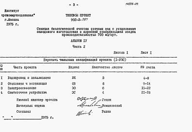 Альбом 4 Заказные спецификации. Часть1. Часть 2.     