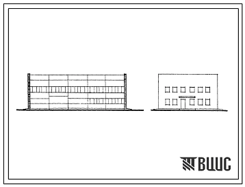 Типовой проект 902-2-30/69 Блок насосно-воздуходувной станции производительностью 25 тыс. м3 в час (по воздуху).
