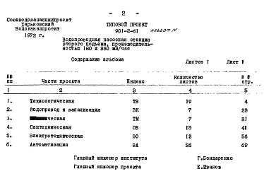 Альбом 4 Заказные спецификации