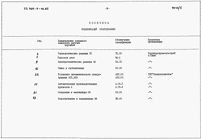 Альбом 5 Спецификации оборудования.   