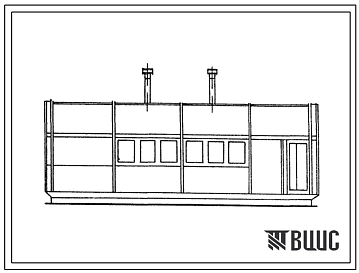 Типовой проект 402-11-92 Боксы для размещения щитов неоперативного контроля размером 3х12 м