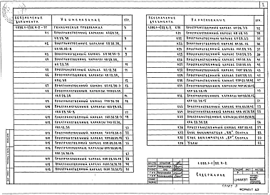 Выпуск 4-2 Панели внутренних стен. Пространственные каркасы. Рабочие чертежи 
