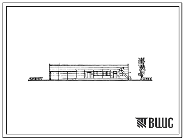 Типовой проект 701-4-39 Холодильник для хранения овощей с цехом фасовки емкостью 1600 т (для фруктов емкостью 1000 т). Вариант со стеновыми панелями