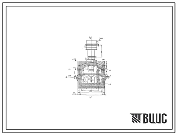 Проект 11166 Печь камерная нагревательная с блочным исполнением элементов