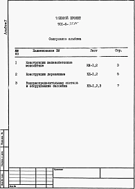 Альбом 5 Ведомости потребности в материалах