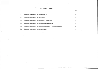 Альбом 4 Ведомости потребности в материалах