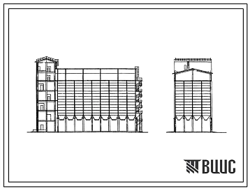 Типовой проект 813-139 Склад бункерного типа емкостью 2000 т для хранения комбикормов.