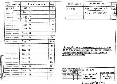 Альбом 1 Рабочие чертежи