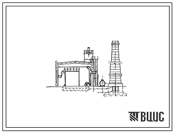 Типовой проект 903-1-53 Котельная с 3 котлами ТВГ-8 для закрытой системы теплоснабжения. Топливо газ. Теплоноситель вода.