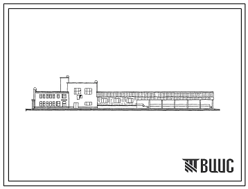Типовой проект 411-2-68/75 Двухрамный лесопильный цех для нижних складов леспромхозов производительностью по распиловке сырья 100-120 тыс. м3 в год