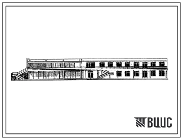 Типовой проект 274-31-7с Общественный центр микрорайона на 6000 жителей