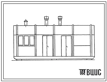 Типовой проект 402-2-49 Топливораздаточный пункт на 3 колонки с насосами ВК-5/24А
