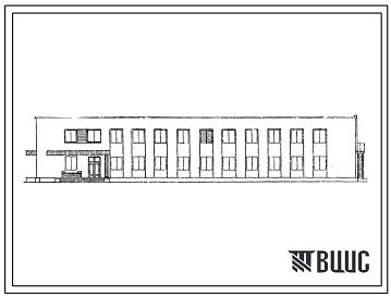 Типовой проект 408-20-25с Районная типография мощностью 2,5-5,5млн. единиц печати в год. Тип РТ-2,5-5,5-67/с. Для строительства в районах с сейсмичностью 7-8 баллов.