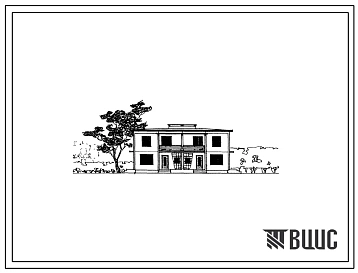Типовой проект 141-84-12 2-этажный 2-квартирный блокированный жилой дом с 4-комнатными квартирами в 2-уровнях. Для строительства во 2 и 3 климатических районах.