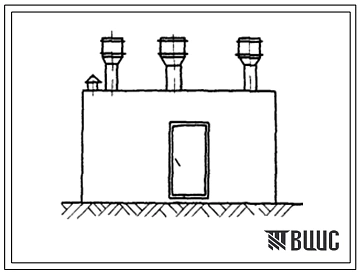 Типовой проект 402-22-17 Канализационная насосная станция с горизонтальными насосами (комплектно-блочные сооружения для компрессорных станций магистральных газопроводов).