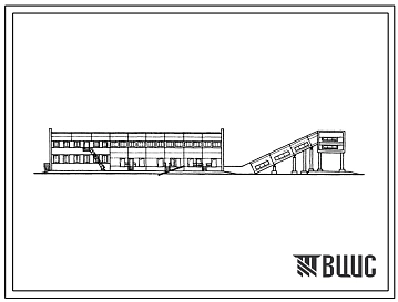 Типовой проект 411-2-126 Окорочный цех на 6 станков для действующих восьмирамных лесопильно-деревообрабатывающих предприятий.