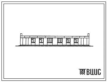 Типовой проект 183-52-149с 1-этажный 2-квартирный 6-комнатный жилой дом для строительства в районах с сейсмичностью 8,9 баллов, на просадочных и непросадочных грунтах.