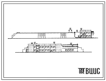 Типовой проект 901-3-216.86 Блок горизонтальных отстойников для станции осветления воды на производственные нужды производительностью 100 тыс. м3/сут.