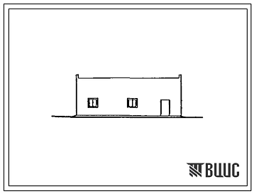 Типовой проект 807-13-6.84 Убойная площадка для животноводческих и птицеводческих ферм. Размеры здания - 9x12 м. Расчетная температура: -20, -30, -40°С. Стены – кирпичные. Покрытие - железобетонные плиты