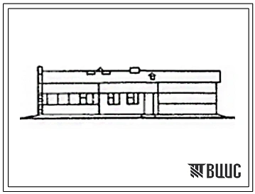 Типовой проект 803-9-25.84 Здание подсобно-вспомогательного назначения для овцеферм с поголовьем до 5 тыс. маток (стены панельные).