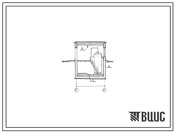 Типовой проект 901-2-67 Пневматическая насосная станция хозяйственно-противопожарного водоснабжения производительностью 50 м.куб/час