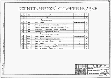 Альбом 3 Градирня площадью 8 м2
