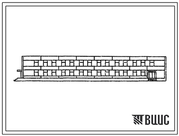 Типовой проект 416-9-18.83 Служебно-бытовое здание со столовой для промзоны двух отделений садоводческого хозяйства с площадью сада 1200 га